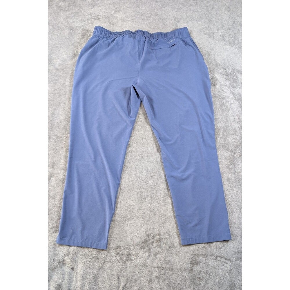 Eddie Bauer Pants Womens XL Blue Stretch Pull On Pockets Athleisure Activewear - Picture 3 of 11